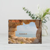 Kizkalesi, Türkische Karte (Stehend Vorderseite)