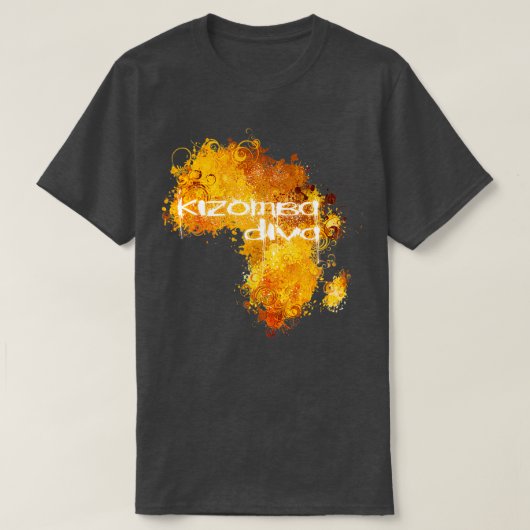 Kizomba diva T-Shirt (Design vorne)