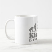 Kizomba Evolution Grau Logo Kaffeetasse (Links)