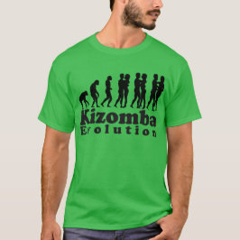 Kizomba Evolution Schwarzes Logo T-Shirt
