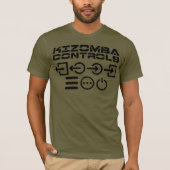 Kizomba Kontrollen T - Shirt (Vorderseite)