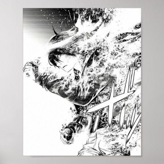 Kizumonogatari Manga Poster (Vorne)