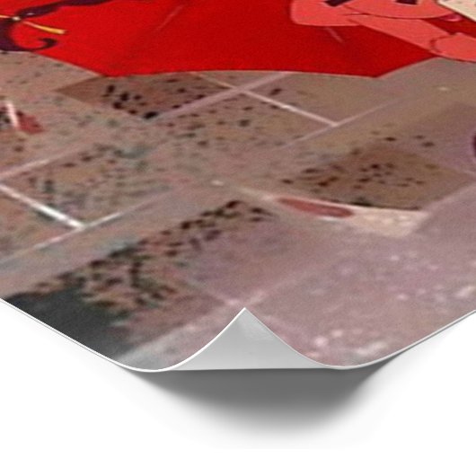 Kizumonogatari Tekketsu Poster (Ecke)