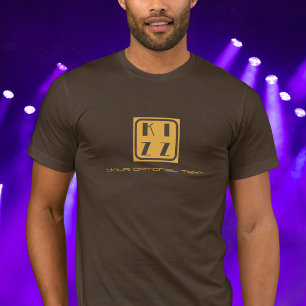 Kizz Kizomba Dance Logo braun Outfit T-Shirt