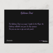 Kjeldoran Toter Postkarte (Rückseite)