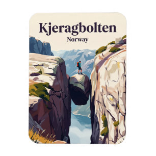 Kjeragbolten Norwegen Magnet