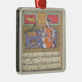 Kjujista, die Ehefrau des Kaufmannes, sprechend Ornament Aus Metall (Rechts)