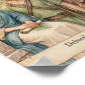 KJV Bibel-Debora Gideon Simson-Helden der Richter Poster (Ecke)