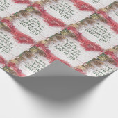 KJV Bible Verse Weihnachten Geschenkpapier (Ecke)