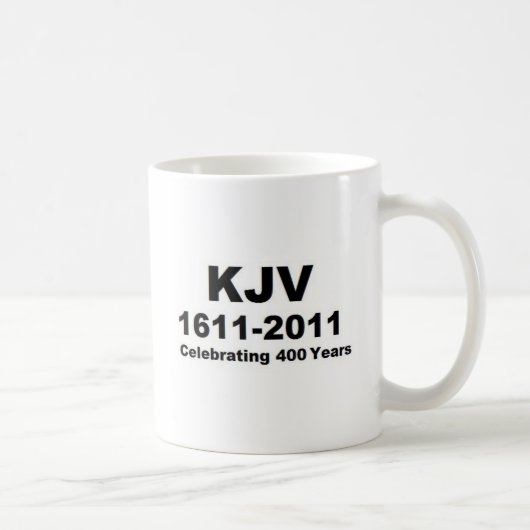 KJV Kaffee-Tasse 1611-2011 Kaffeetasse (Rechts)