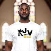 KJV Only Mann - Gekrönter Löwe T-Shirt