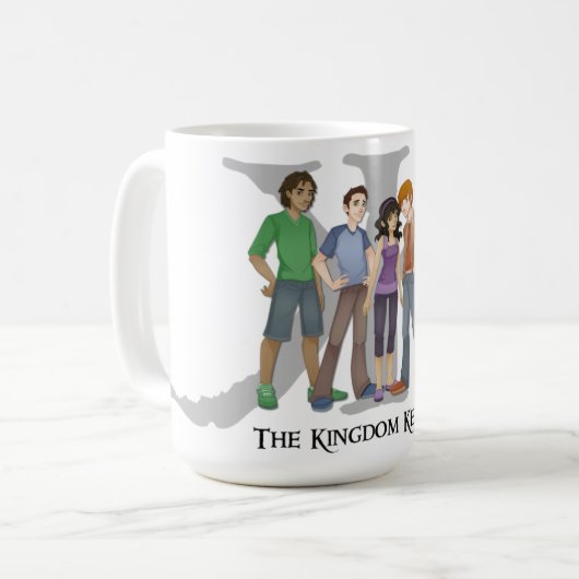 KK Charakter Mug1 Kaffeetasse (Vorderseite Links)