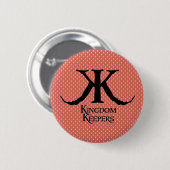 KK Logo-Königreich-Wächter-Knopf Button (Vorne & Hinten)
