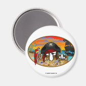 KK Pirate Magnet (Vorderseite/Rückseite)