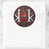 KK-Star-Logo-Aufkleber (rund) Runder Aufkleber (Tasche)