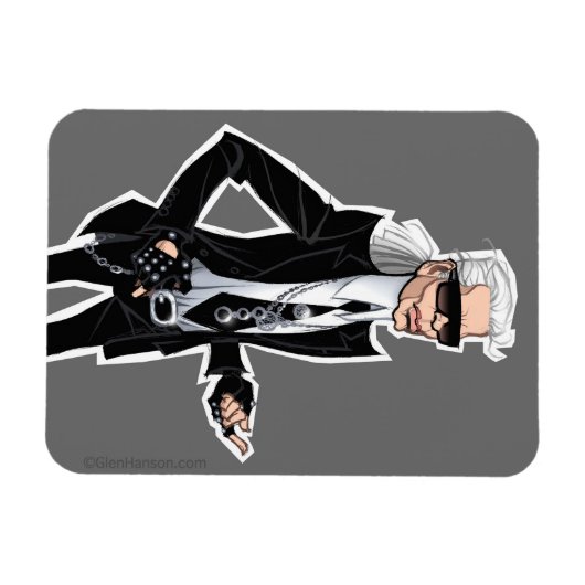 "KL" Premium Flexi Magnet von Glen Hanson (Horizontal)