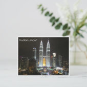 kl towers Nacht Postkarte (Stehend Vorderseite)