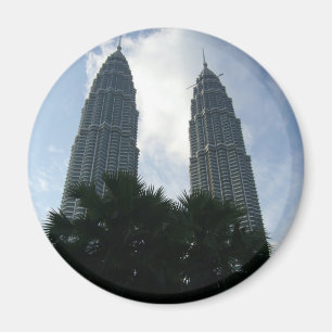 kl Zwillingstürme Magnet