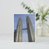 kl Zwillingstürme Postkarte (Stehend Vorderseite)