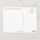 kl Zwillingstürme Postkarte (Rückseite)