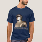 Klaatu Barada Nikto Robot SiFi Design T-Shirt (Vorderseite)