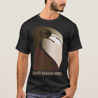 Klaatu Barada Nikto Robot SiFi T-Shirt