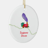 Klackbahn Keramikornament (Rechts)