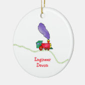 Klackbahn Keramikornament (Links)