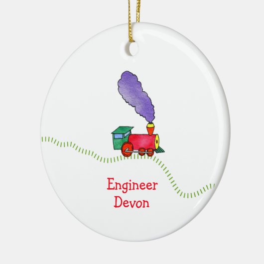 Klackbahn Keramikornament (Links)