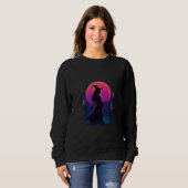 Klage der Neonhexe Sweatshirt (Vorne ganz)