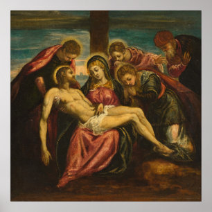 Klage - Jacopo Tintoretto Fine Art Poster