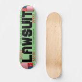 KLAGE Skateboard (Vorderseite)