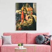 Klage über den Toten Christus - Botticelli Leinwanddruck (Insitu (Wohnzimmer))