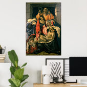 Klage über den Toten Christus - Botticelli Poster (Heimbüro)