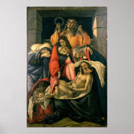 Klage über den Toten Christus - Botticelli Poster
