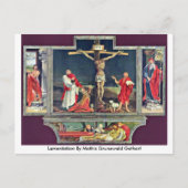 Klage von Mathis Grunewald Gothart Postkarte (Vorderseite)