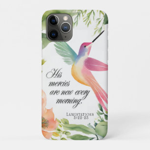 Klagelieder 3:22-23 Kolibri Christlich Case-Mate iPhone Hülle
