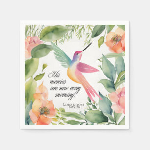 Klagelieder 3:22-23 Kolibri Christlich  Serviette