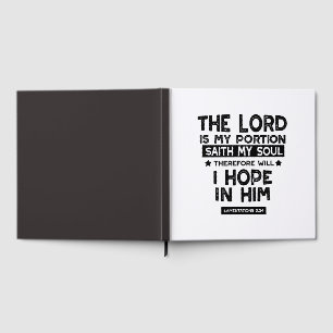 Klagelieder 3:24 Der Herr ist mein Teil Zitate Gästebuch