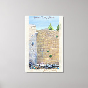 Klagemauer KOTEL Jerusalem Altstadt Israel Leinwanddruck