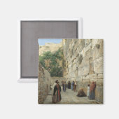 Klagemauer von Gustav Bauernfeind Magnet (Vorderseite/Rückseite)