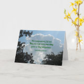 Klagen 3:22-23 Seine Mitgefühle versagte nicht... Karte (Gelbe Blume)