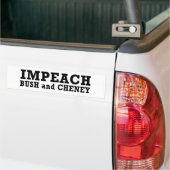 Klagen Sie Bush u. Cheney an Autoaufkleber (Auf Lkw)