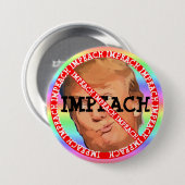 Klagen Sie Donald- Trumpknopf an Button (Vorne & Hinten)