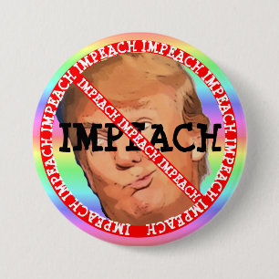 Klagen Sie Donald- Trumpknopf an Button