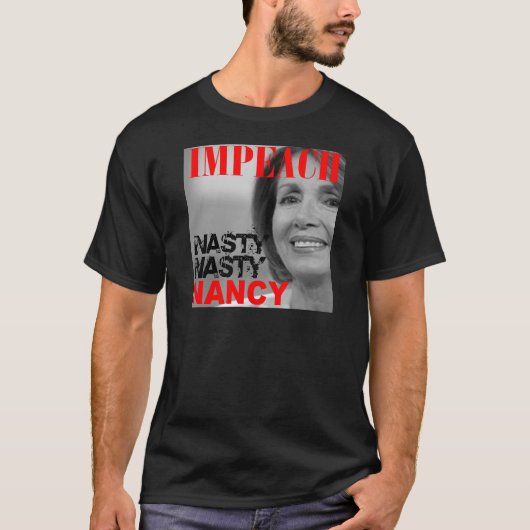 Klagen Sie ekliges ekliges Nancy Pelosi an T-Shirt (Vorderseite)