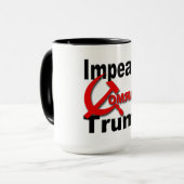 Klagen Sie Kameraden Trump an Tasse (Vorderseite Links)