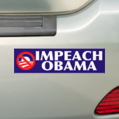 Klagen Sie Obama an Autoaufkleber (Auf Auto)