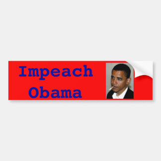 Klagen Sie Obama an Autoaufkleber