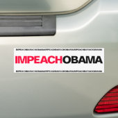 KLAGEN SIE OBAMA AN AUTOAUFKLEBER (Auf Auto)
